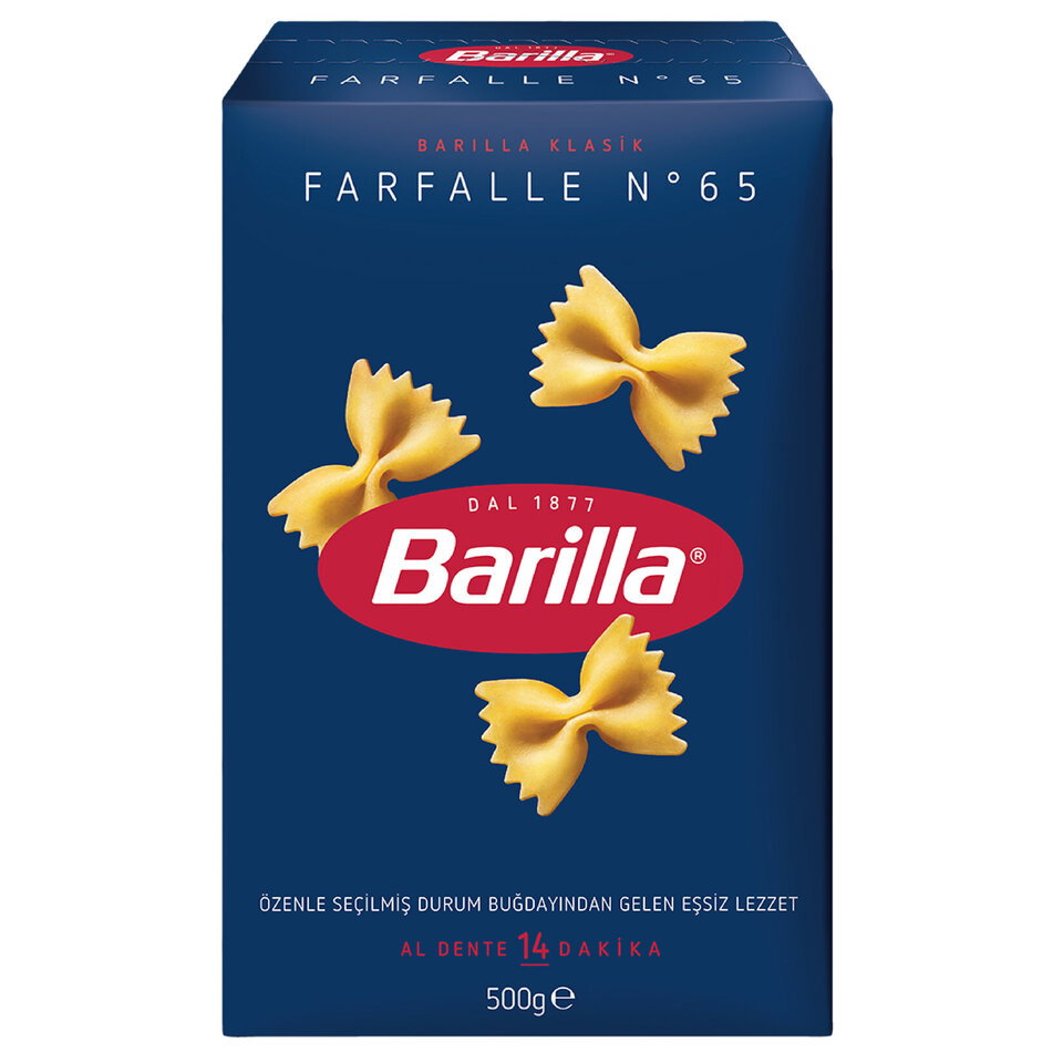 BARİLLA MAKARNA 500 GR-KELEBEK MİNİ (FARFELLE)